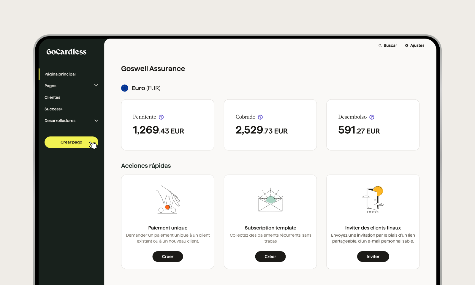 Centro de clientes - Pagos a plazos - Dashboard.png